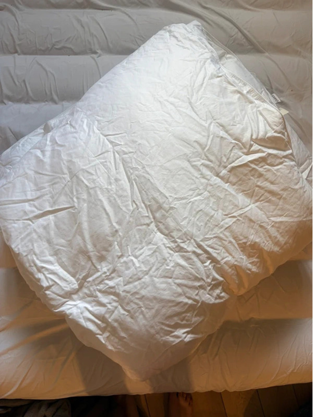 Quince king /cali king premium down alternative all seasons duvet insert